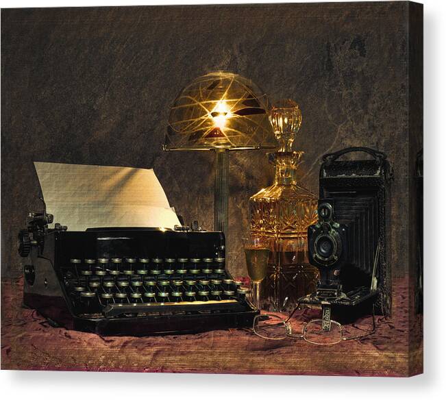 Vintage Canvas Print featuring the photograph Tools of the Trade by Pam DeCamp