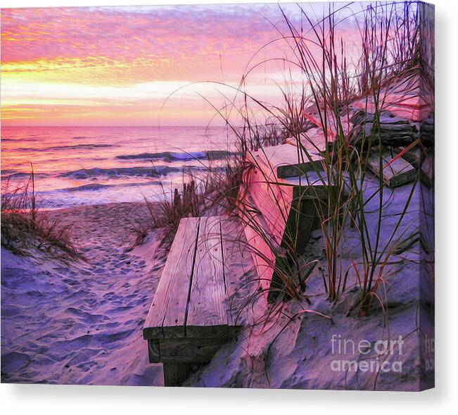 Sunrise at Topsail Beach by Stephanie Petter Garrett