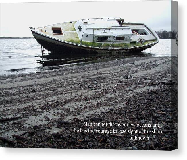 Boats Canvas Print featuring the photograph New Oceans by Mark Alan Perry