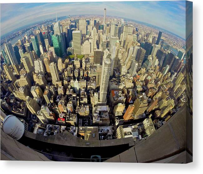 Empire Canvas Print featuring the photograph Empire View #5 by Steven Lapkin