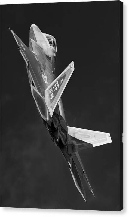 lockheed Martin Canvas Print featuring the photograph Rise Of The Silver Surfer by Jay Beckman
