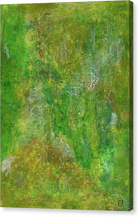 Phi 55 Canvas Print featuring the painting Phi #55 Abstract by Sensory Art House