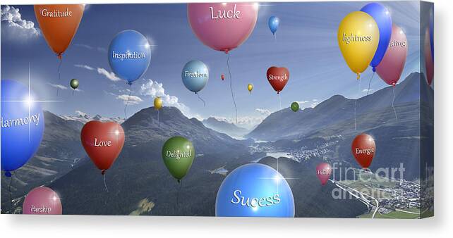 Wishes Canvas Print featuring the photograph Wish you something by Bruno Santoro
