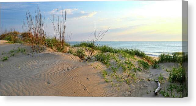 Sand Dunes Canvas Print featuring the photograph Perfection by Jamie Pattison
