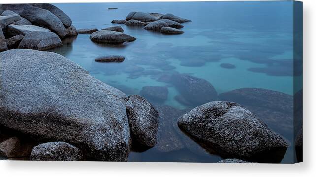 Landscape Canvas Print featuring the photograph Tahoe by Jonathan Nguyen