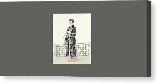 Mason (george Henry) The Costume Of China Canvas Print featuring the painting The Costume of China by MotionAge Designs