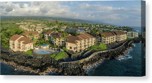 Hawaii Canvas Print featuring the photograph The Sea Village by Mark Dahmke