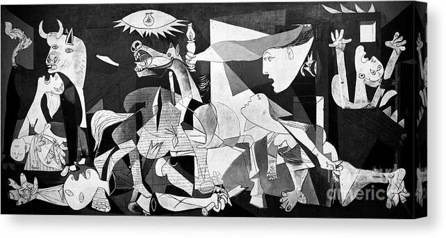 Pjece Indtægter Kvarter Guernica Canvas Print / Canvas Art by Pablo Picasso - Pixels Canvas Prints