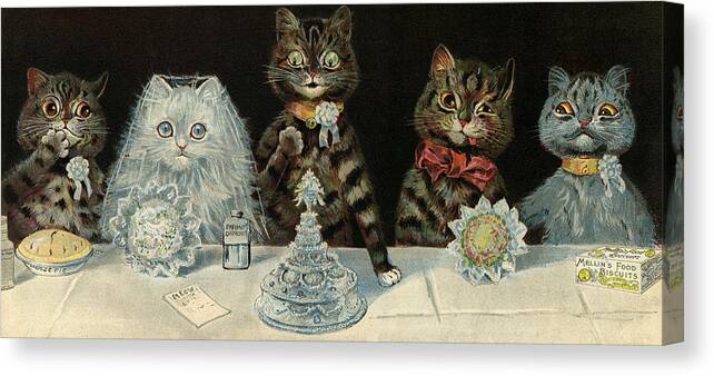 Modern Wide Cats P4 Kitten And Presents Swap Playing Card 