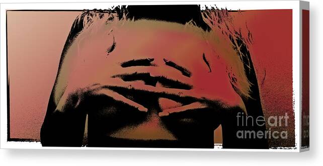 Abstract Canvas Print featuring the photograph Protection One by Stelios Kleanthous