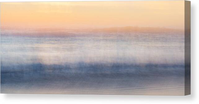 Sunset Canvas Print featuring the photograph Brushed Sunset by Kelly McNamara