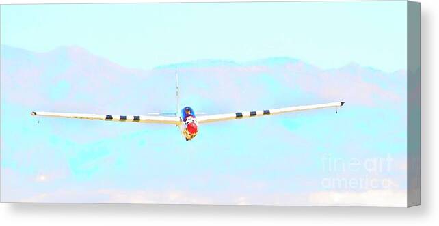 Transportation Canvas Print featuring the photograph Cool Blue Sky Sailing by Gus McCrea