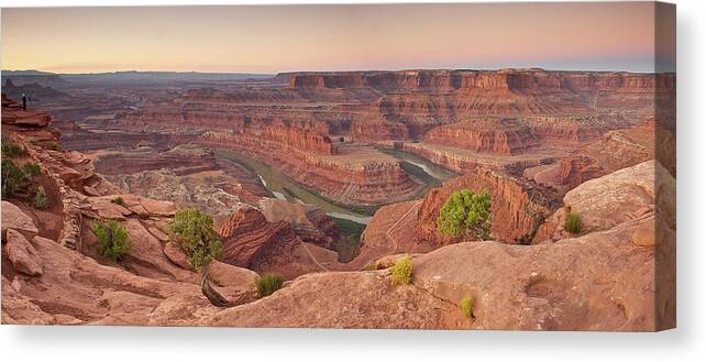 Scenics Canvas Print featuring the photograph Dead Horse Point State Park, Utah by Enrique R. Aguirre Aves