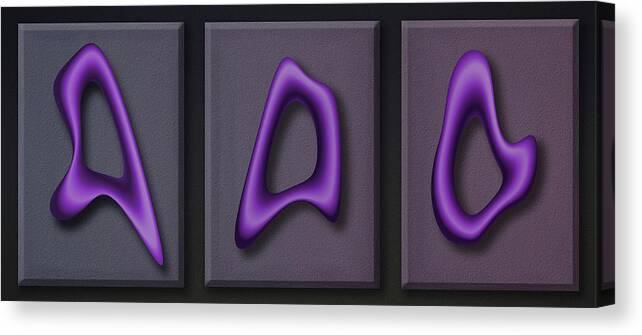 Photography Canvas Print featuring the photograph Purple by Paul Wear