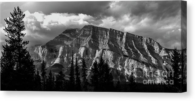 Landscape Canvas Print featuring the photograph Storm Sky by Seth Betterly