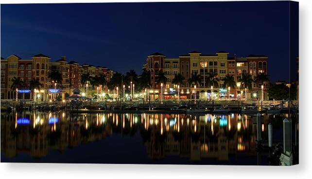 Paradise Canvas Print featuring the photograph Bayside by Sean Allen