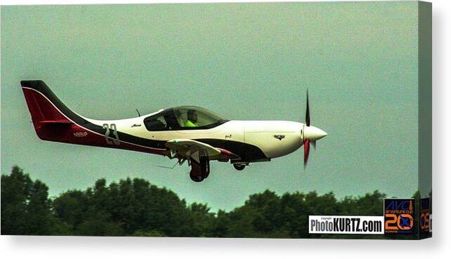 Eaa Canvas Print featuring the photograph AirVenture 23 by Jeff Kurtz