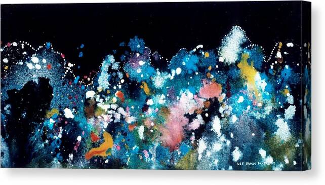 Spiritual Canvas Print featuring the painting Antares Alpha by Lee Pantas