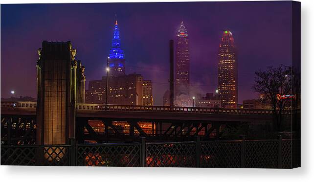 Cleveland Canvas Print featuring the photograph Something New by Stewart Helberg