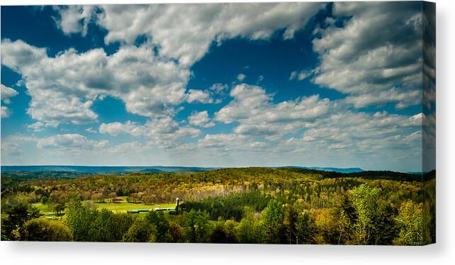 Lookout Canvas Print featuring the photograph The Valley by James L Bartlett