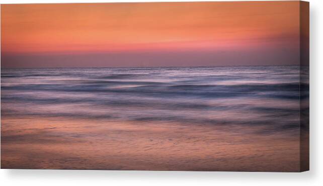Abstract Canvas Print featuring the photograph Twilight Abstract by James Woody
