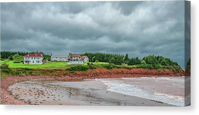 Pei Canvas Print featuring the photograph Doyle's Cove, Prince Edward Island by Marcy Wielfaert