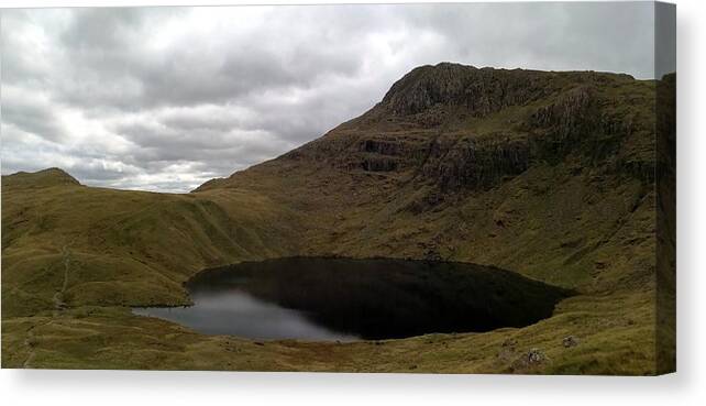 Tarn Canvas Print featuring the photograph Angle Tarn by Lukasz Ryszka