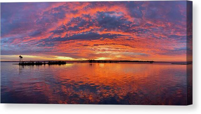Sunrise Canvas Print featuring the photograph Eye Candy by Randall Allen