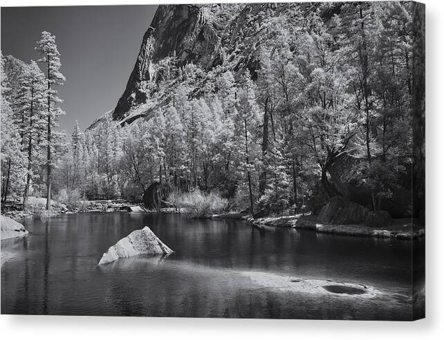 Usa Canvas Print featuring the photograph Lower Mirror Lake I by Dawn Black