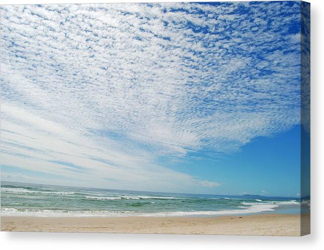 Australia Canvas Print featuring the photograph SeaScape 2 by Ankya Klay