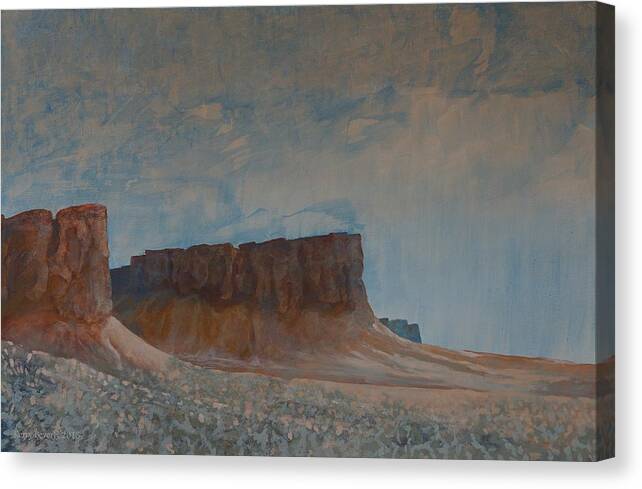 Southwest Canvas Print featuring the painting Sky Islands by Kerry Beverly