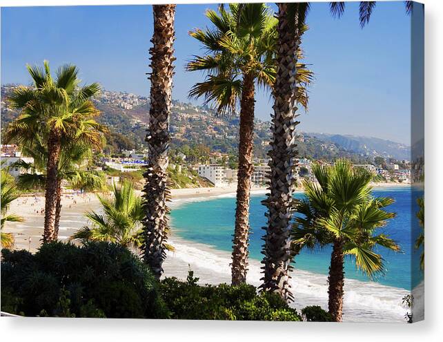 Scenery Canvas Print featuring the photograph Laguna Beach California Coast #3 by Douglas Pulsipher