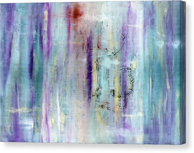 Gamma75 Canvas Print featuring the painting Gamma #75 by Sensory Art House