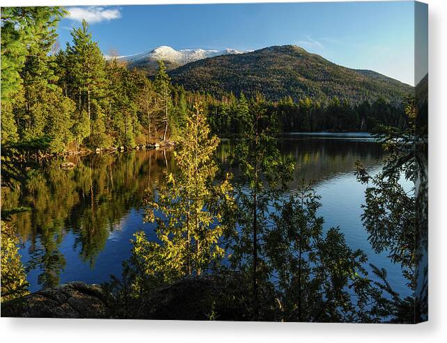 Adirondack Forest Preserve Canvas Print featuring the photograph Copperas Pond by Bob Grabowski
