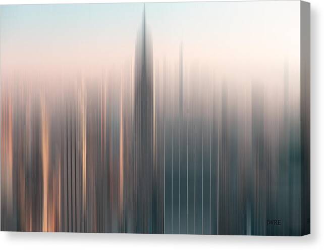 Abstract Art Canvas Print featuring the photograph skyline I by John Emmett