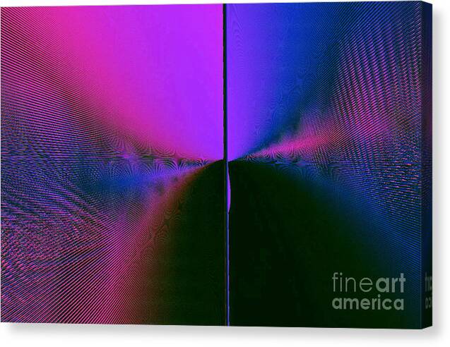 Light Canvas Print featuring the digital art Light's Triumph Over Darkness by JCYoung MacroXscape