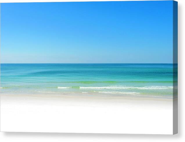Gulf Canvas Print featuring the photograph Perfect Beach Day by Kurt Lischka