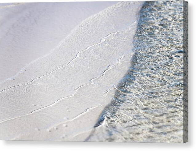 Surf Canvas Print featuring the photograph Tide Pool Detail #3 by Kurt Lischka