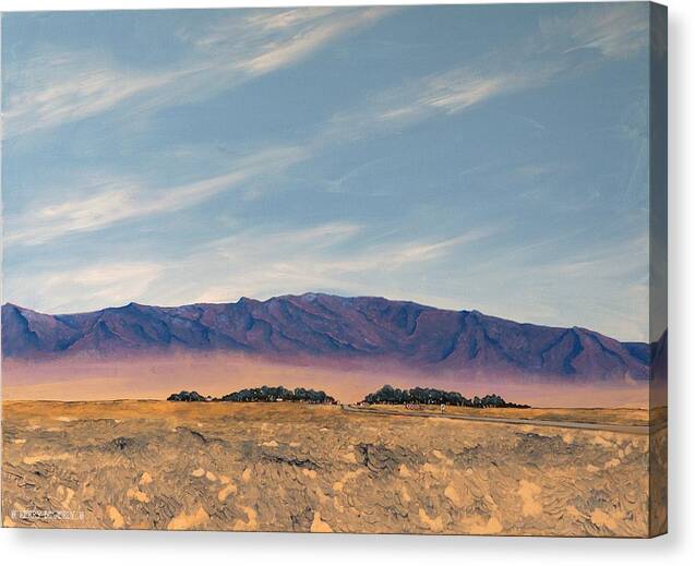 Oasis Canvas Print featuring the painting Oasis by Kerry Beverly