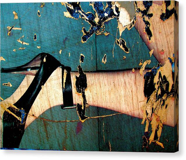 Abstract Canvas Print featuring the photograph Devoured II by Amber Abbott