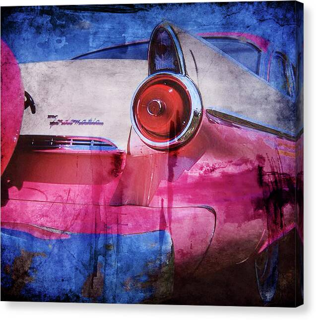 Ford Canvas Print featuring the digital art Fordmatic by Greg Sharpe