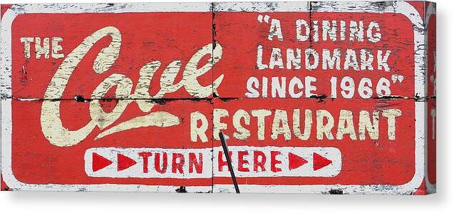 Restaurant Canvas Print featuring the photograph The Cove #1 by Jame Hayes