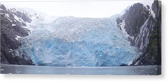 Blackstone Canvas Print featuring the photograph Beloit Glacier by Scott Slone