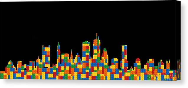 Boston Canvas Print featuring the photograph Boston Skyline 4 by Andrew Fare