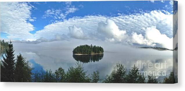 Photography Canvas Print featuring the photograph Eagle Island by Sean Griffin