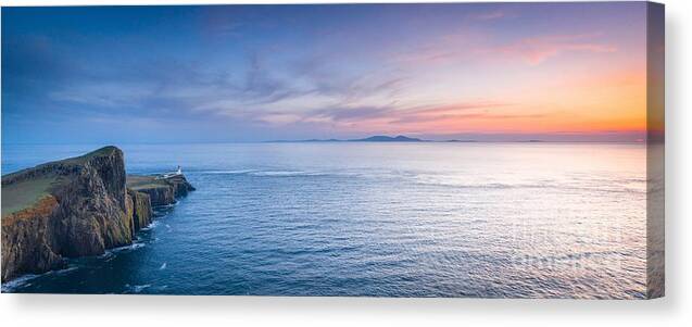 Above Canvas Print featuring the photograph End of the World by Maciej Markiewicz