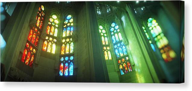 Photography Canvas Print featuring the photograph Interiors Of A Church Designed by Panoramic Images