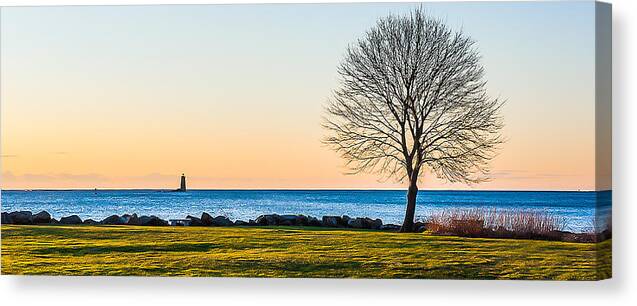 Poster Canvas Print featuring the photograph View From Great Island Common by Thomas Lavoie