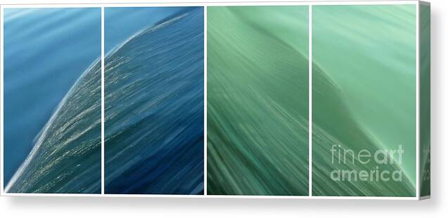 Water Canvas Print featuring the photograph Cool Water Quad by Patricia Strand