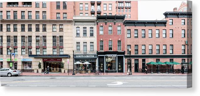 Architecture Canvas Print featuring the photograph D St Washigton by Thomas Marchessault